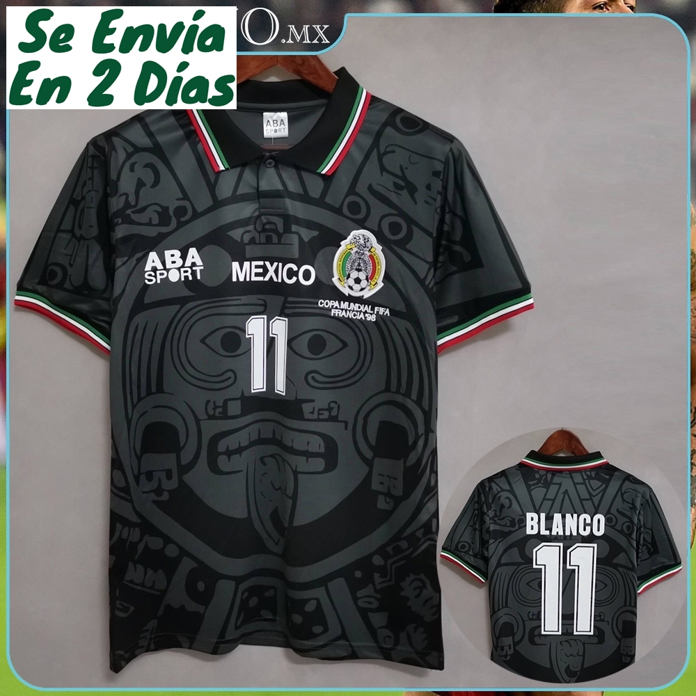 Seleccion Mexicana Jersey Mexico Jersey Retro 1998 Soccer Jersey