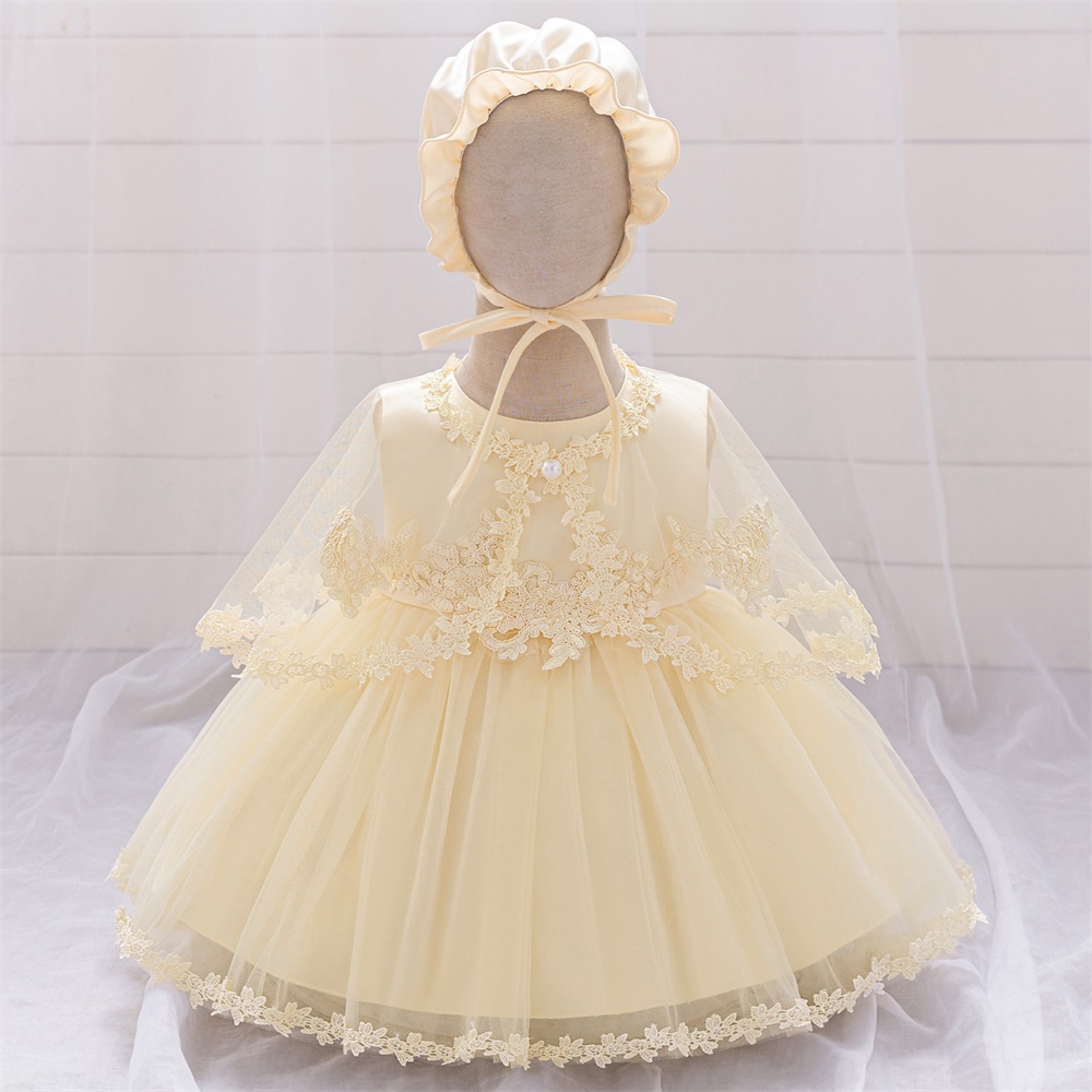 Theposhlayette Traje De Bebé Recién Nacido, Vestido De Canastilla Personalizado Con Gorro, Regalos Para Baby Shower (blanco/rosa) ( 0 A 3 Meses), Rosa/blanco
