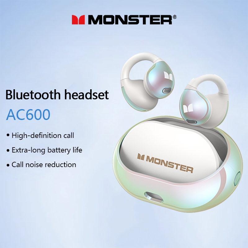 Monster AC600 Auriculares Bluetooth Cancelación De Ruido Inteligente ...