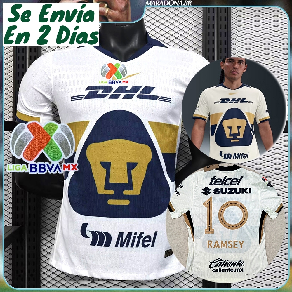 Los Pumas Rosa Playera Pumas 2021 Mujer 2025 2026 Jersey Pumas