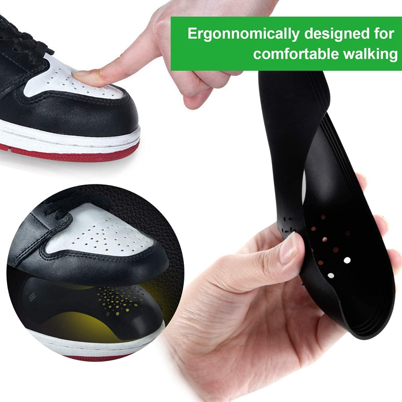 Protector de pliegues de zapatos Escudos de zapatillas 2 pares Zapato Anti  pliegues Protector para pr