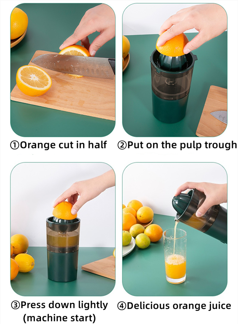 LEBENLANG Exprimidor eléctrico máximo rendimiento de jugo | Exprimidor de  cítricos + 2 conos 40W | Máquina exprimidora de limón, lima, naranja, fruta