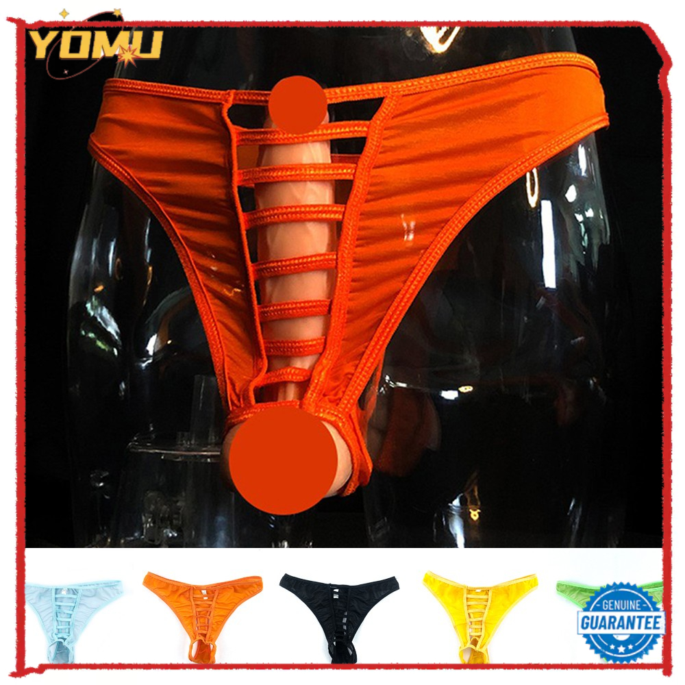 Ropa Interior Hombre Sexy Rejilla Abierta Entrepierna Calzoncillos Tanga  T-Back G-String [yourmuchmall] | Shopee México