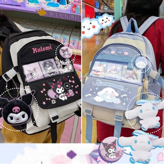 Barbie anime mochila infantil 4-10 anos niño niña mochilas escolar  estudiante Moda casual respirable bolsa de viaje al aire libre rosa