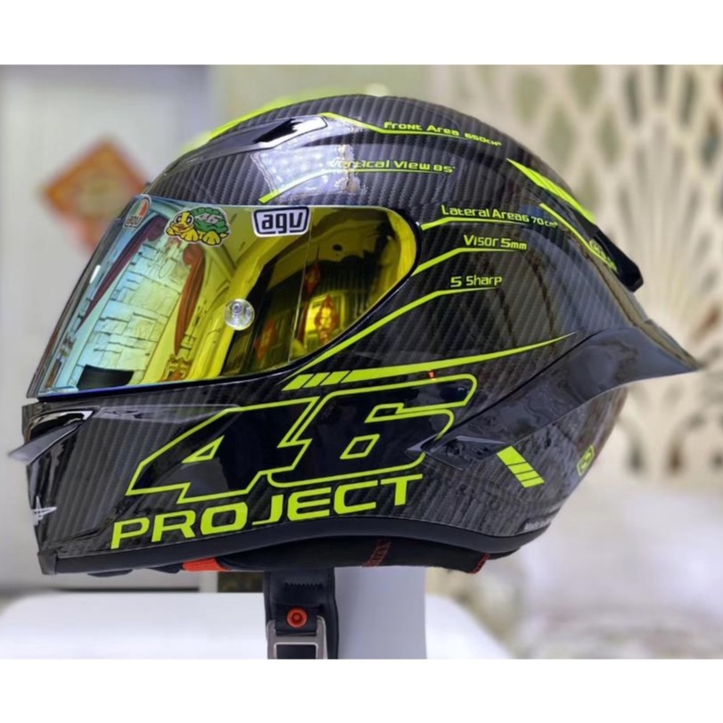 Imperial Edition PISTA GPR Project 46 Casco De Cara Completa Para Motocicleta Anticaida Shopee Mexico