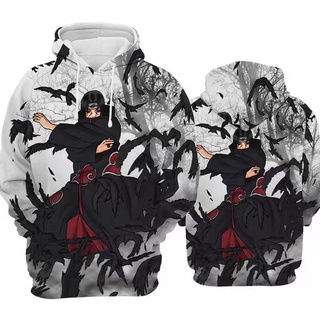 KAKASHI Naruto Impresión Sudaderas Sudadera Anime Streetwear Hip Hop  Invierno Ropa Mujer Manga Larga Tops De Gran Tamaño Unisex