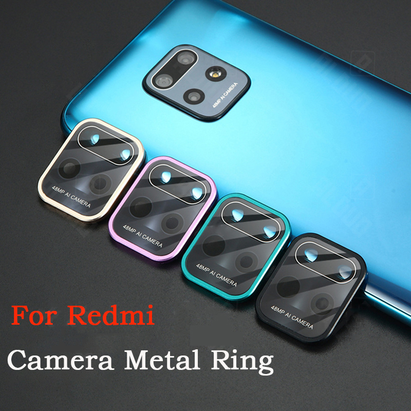 Funda Xiaomi Redmi Note 9S con soporte de anillo de metal - Transparente
