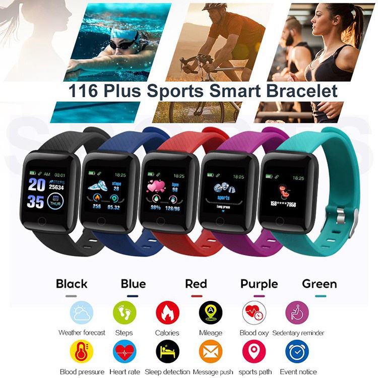 Smartwatch 116 plus características sale