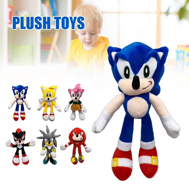 Peluche sonic online negro