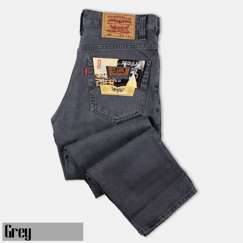 Levi s Gray Standard Jeans hombre Blueblack Regular Bioblitz negro Biowash gris Shopee Mexico