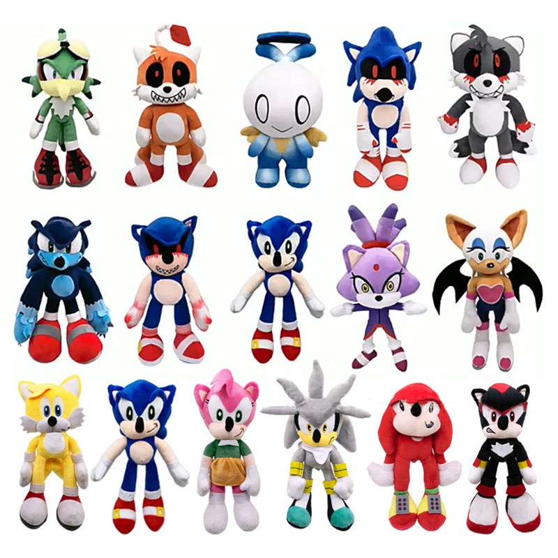 Peluches de discount personajes de sonic