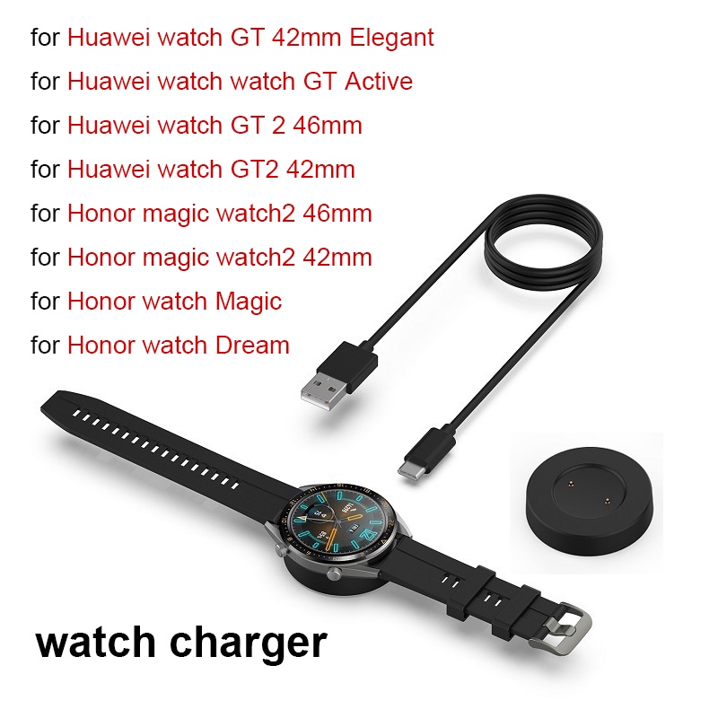 Cargador De Reloj Para Huawei Watch GT/GT2 Base De Carga Cable Honor Magic  Watch2