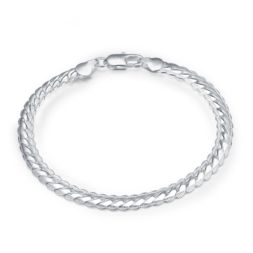 Bracelet Infini Femme En Argent 925 Avec Pierre De Naissance – Double Chaîne, Pendentif Cœur – Cadeau Romantique Pour Anniversaire, Saint-Valentin