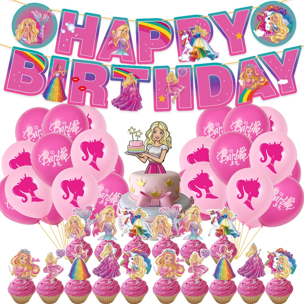 barbie globos  Shopee México