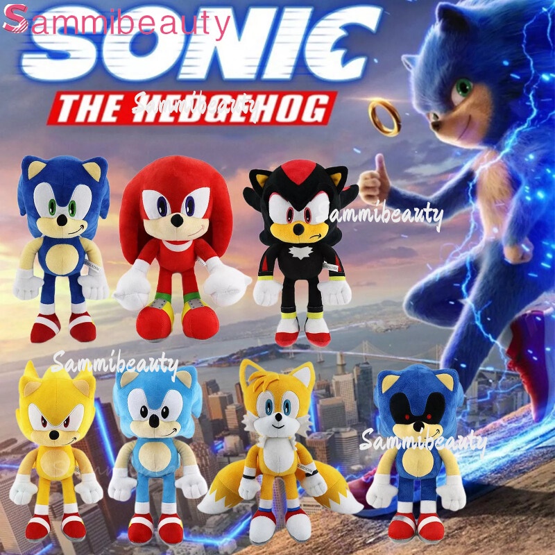 Sonic The Hedgehog - Figura de acción de juguete - Figura de cola con  Sonic, Knuckles, Amy Rose y Shadow Figuras de acción de 4 pulgadas - Sonic  The