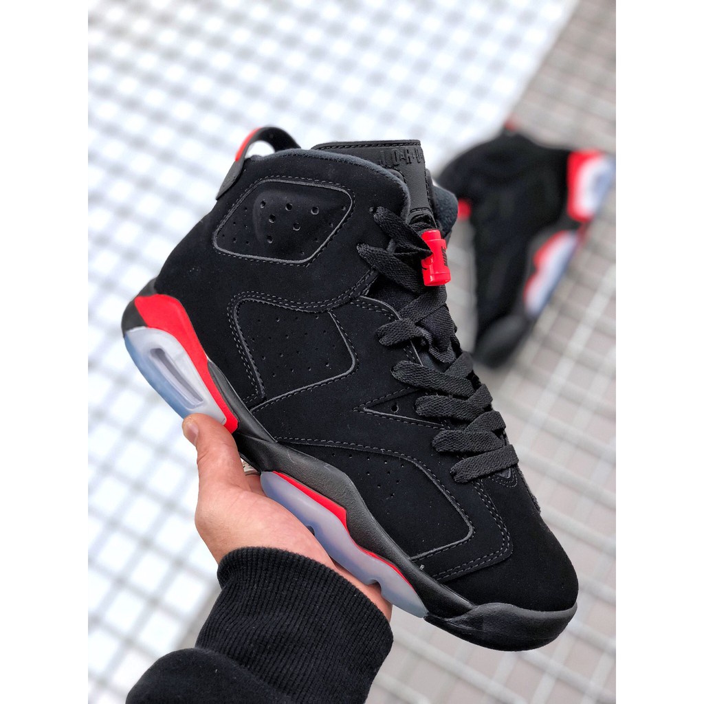 Nike Air Jordan Sneakers 100 % 6 " " Retro 3m Reflectante Rojo Moda Zapatillas | Shopee México