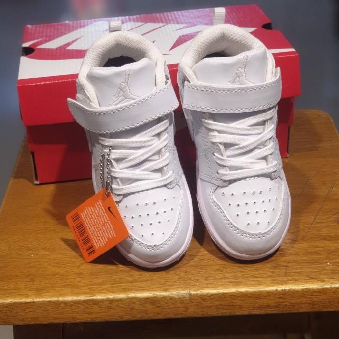 Nike Jordan 1 Año Zapatos Blancos Para Niñas Y Niños | Shopee México