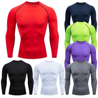 Camisetas para hombres Hombres de secado rápido Camiseta deportiva Gimnasio  Deporte Hombre Jogging Sudadera Homme Camisa atlética Entrenamiento Ropa