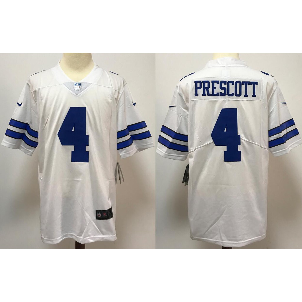 Youth Nike Dak Prescott White Dallas Cowboys Game Jersey