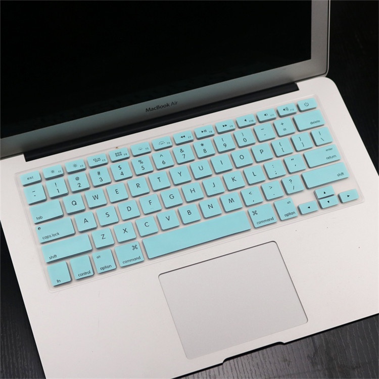 VONJUMA Tastaturschutz Für Macbook Air/Pro - Ultra Dünne Keyboard Cover Mit Reinigungsbürste