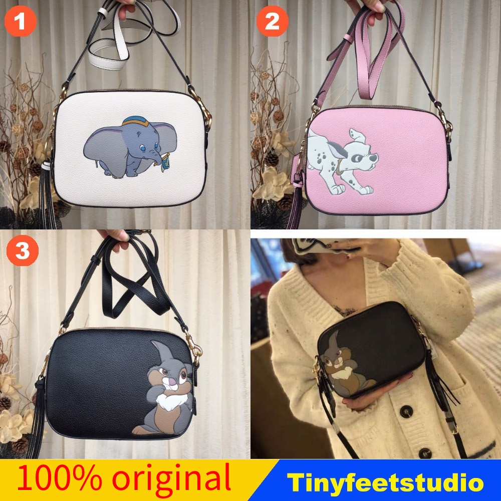 Coach Bolsa Feminina Transversal Dalmaian Dumbo Disney 69252 69178