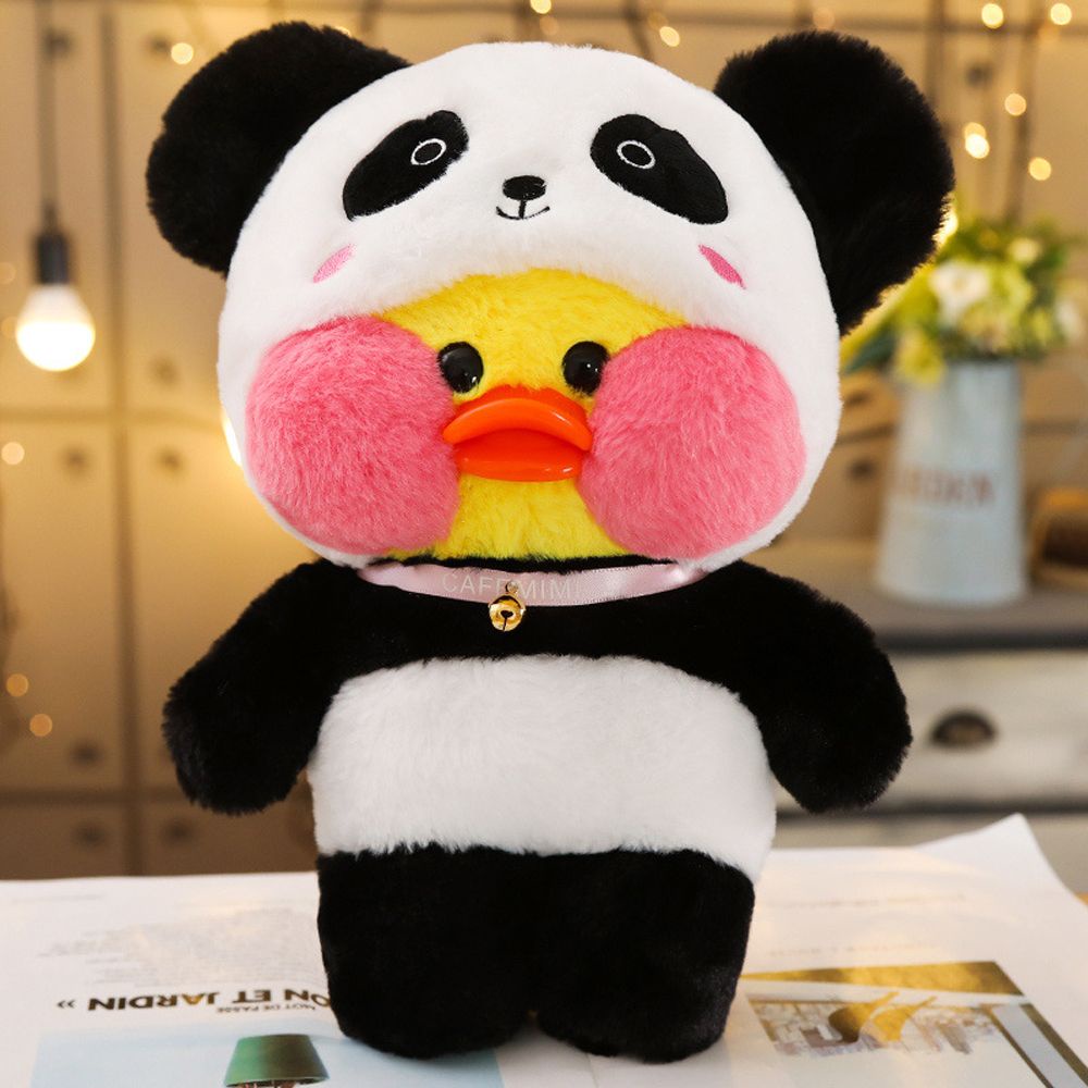 MAURICE Lindo Lalafanfan Patos Juguetes De Peluche 30cm Café Pato