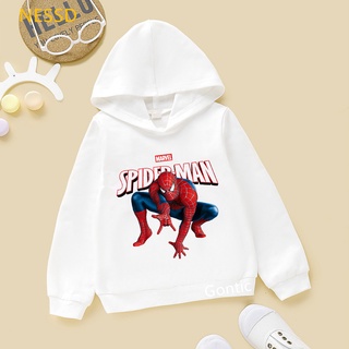 Marvel Sudadera con capucha Spider-Man para niño pequeño