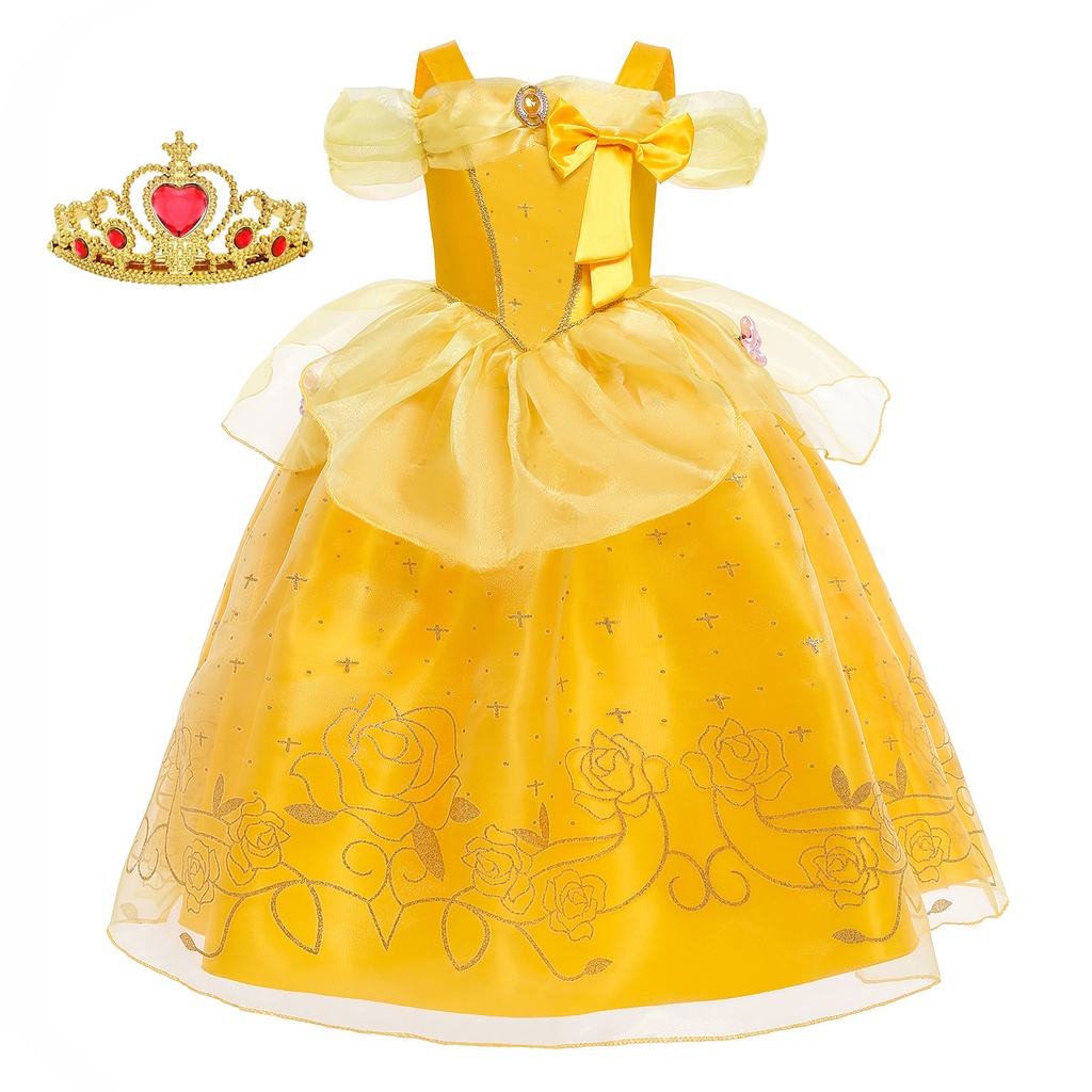 Princesa Bella Vestidos De Princesas Para Fiestas Infantiles