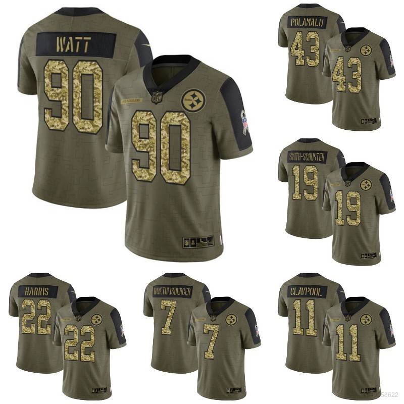 Aaron Donald Los Angeles Rams military salute to service Jersey – Classic  Authentics