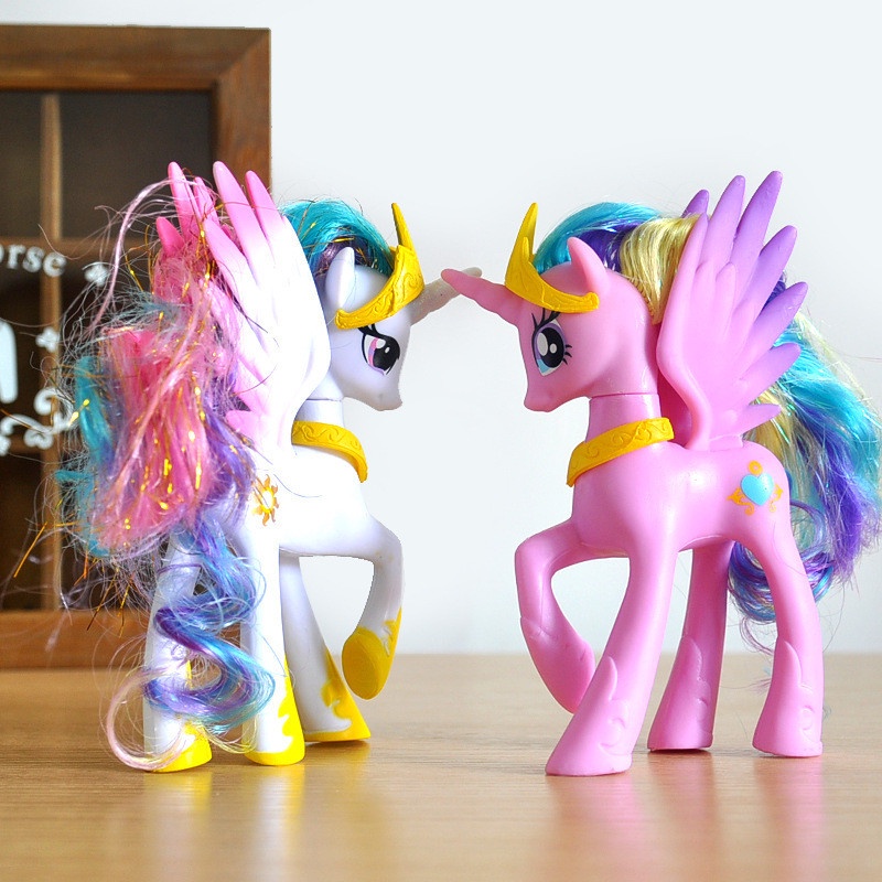 Figura De Acci n My Little Pony Luna Nighemare Celestia Princesa