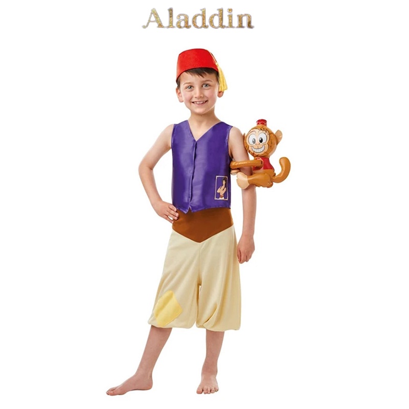 GENERICO Disfraz de Aladin para Niños.