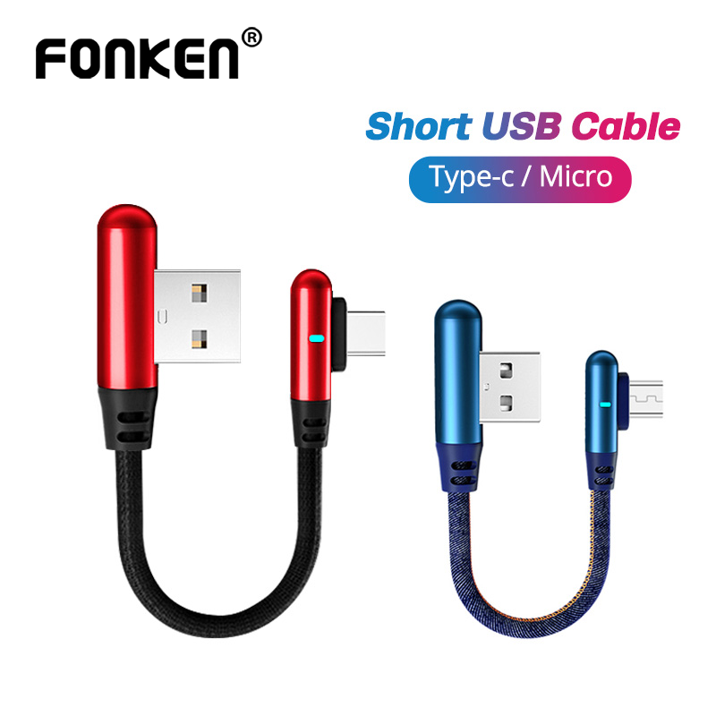 Cable de carga USB-C corto