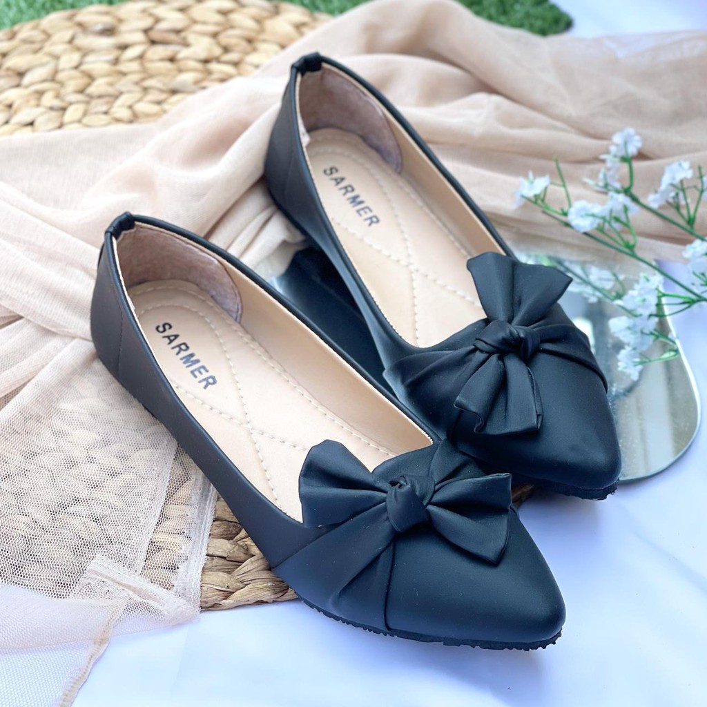 Sar LEENA FLATSHOES negro Shopee Mexico