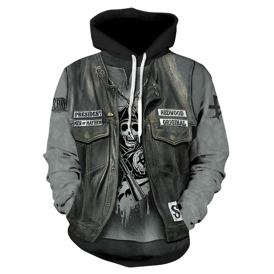 Sudaderas goticas online hombre