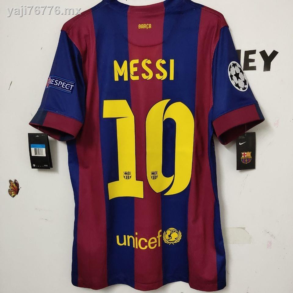 Camisa de best sale messi barcelona