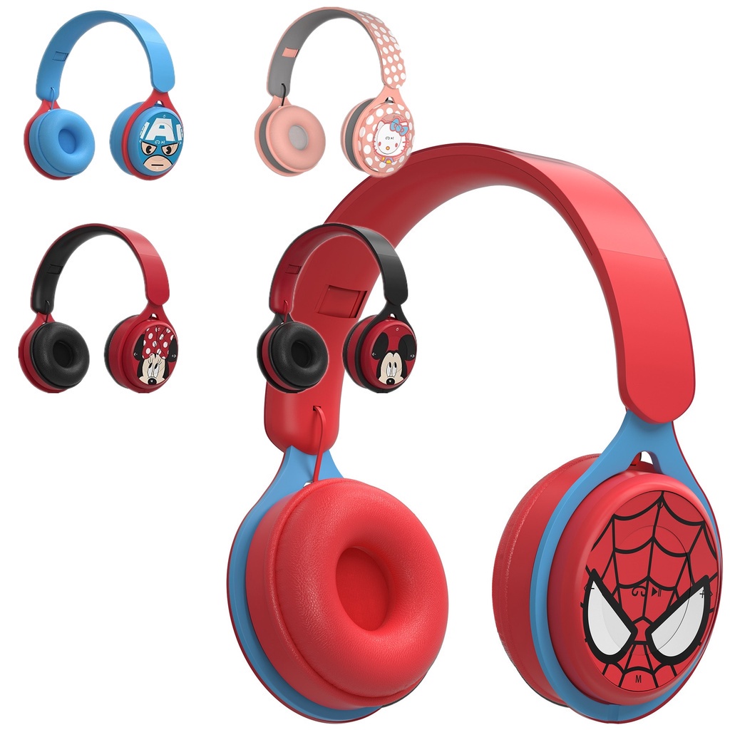 Audifonos inalambricos para niños superheroes GENERICO