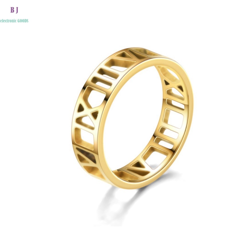 Anillos De Pareja, Acero De Titanio Que No Destiñe, Estilo Punk, Anillo