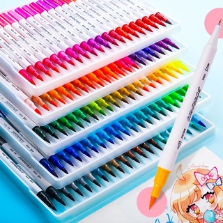 JIKUN-rotuladores de colores lavables para niños, bolígrafos de