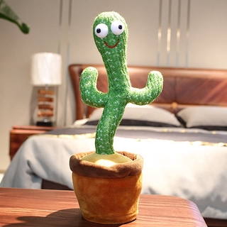 Cactus bailarín de peluche graba y repite lo que dices - Buytiti