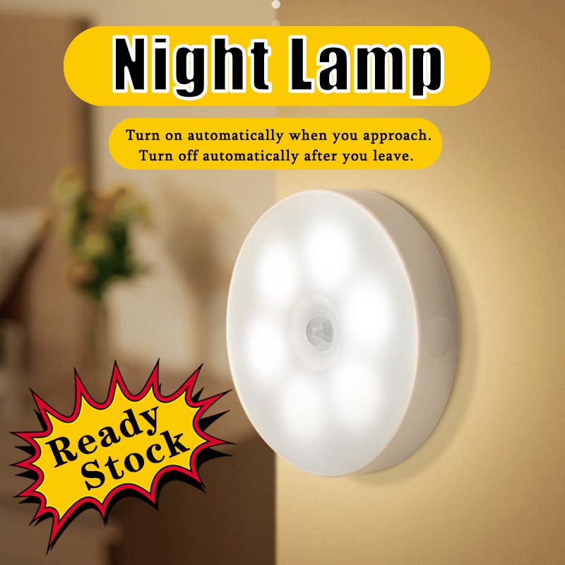 Luz de clóset de 52 LED, luz nocturna recargable bajo gabinete, sensor de  movimiento, luces inalámbricas regulables para cocina, armario, escaleras
