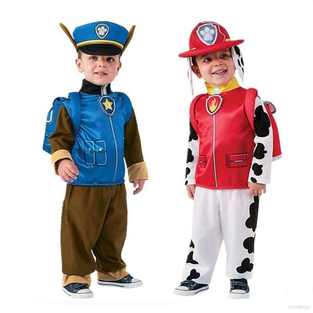 Vestuario de paw discount patrol para niño