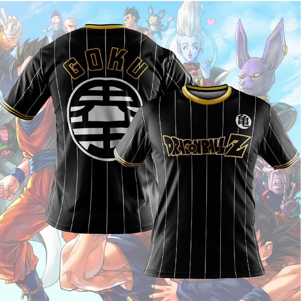 Maglietta Uomo Dragon Ball WhyKiki - Vegeta, Goku, Son Gohan - 100% Cotone - Vestibilità Regolare - Nero