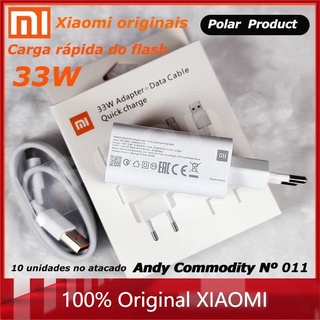 Para Xiaomi Cargador Rápido QC3.0 18W Adaptador De Carga Rápida Tipo C  Cable Para Mi 12 11 10 10T 9 X3 F3 Note10 Lite Redmi Note 11 10 9 8 Pro