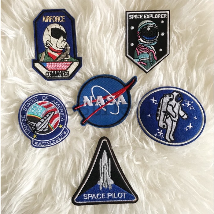 Emblem-patch- parches de hierro/parches/ emblema Nasa astronautas  espaciales - astronautas - parches.