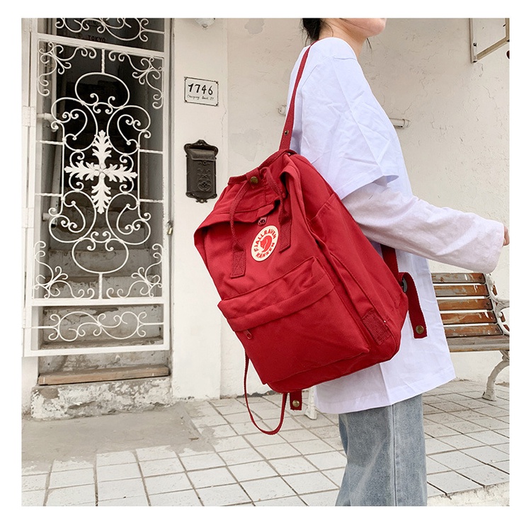 Fjallraven deep red on sale