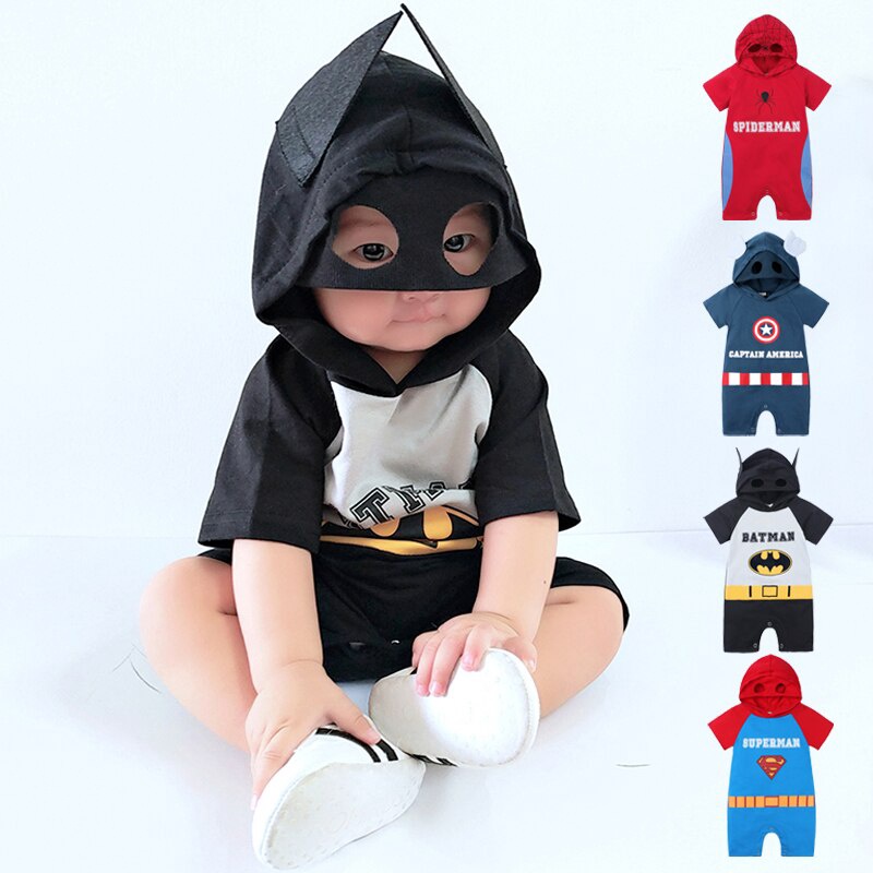 Costume Mameluco De Batman Para Bebe Batman Traje De Superman Bebe
