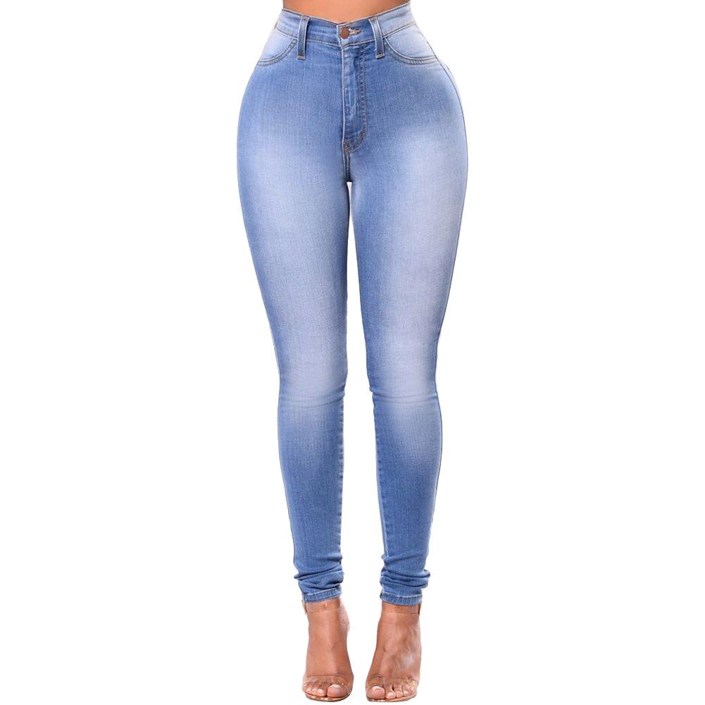 Pantalon de mezclilla mujer cintura online alta