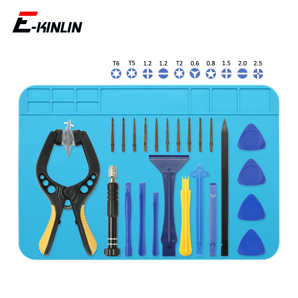 E-KINLIN 24 En 1 Destornillador Bit Cross Torx Tornillo Perno Alicates ...