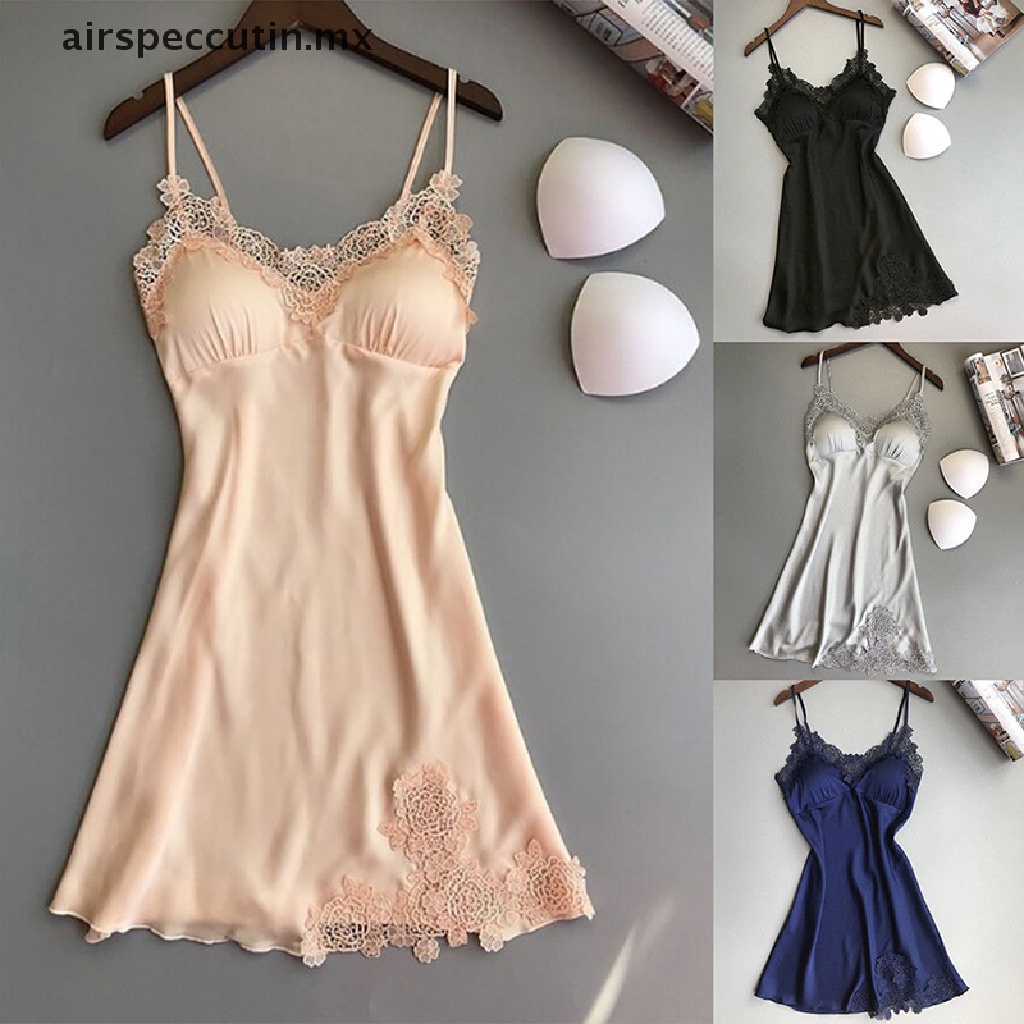 Trmx lencería sexy para mujer vestido de bata de encaje de seda babydoll  camisón camisón s