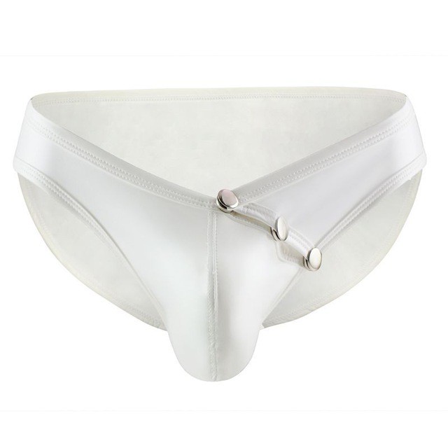 Ropa interior Sexy para hombre pene erotico de cuero sintetico divertido calzoncillos abiertos entrepierna masculina bragas baja cintura Sexy Gay calzoncillos Shopee Mexico